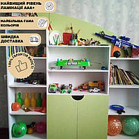 Стенка в детскую Анечка и стенка с полками и тумбой и современная стенка в детскую комнату для игрушек и книг