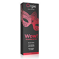 Спрей для орального сексу Orgie WOW! Strawberry Ice AIW Or2216, фото 5
