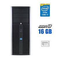 Компьютер HP Compaq Elite 8300 Tower / Intel Core i7-3770 (4 (8) ядра по 3.4 - 3.9 GHz) / 16 G | всё для тебя