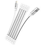 Дата кабель Hoco U103 Magnetic Absorption USB to Lightning (1m), фото 4