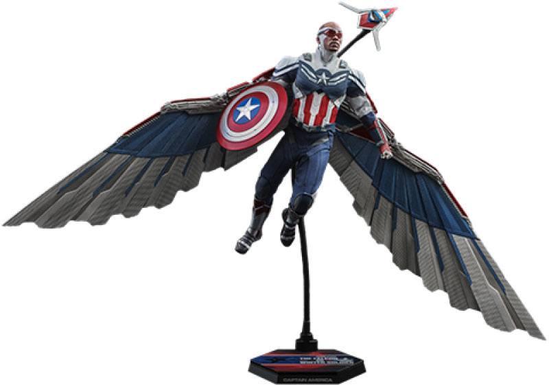 Фігурка Hot Toys Falcon and Winter Soldier Action Figure 1/6 Captain America Капітан Америка 30 см