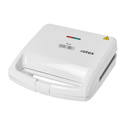 Бутербродниця Rotex RSM225-W 800 Вт ID 4624961, фото 1