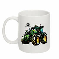 Кружка 320ml John Deere Tractor and logo