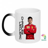 Кружка-хамелеон F1 Charles Leclerc