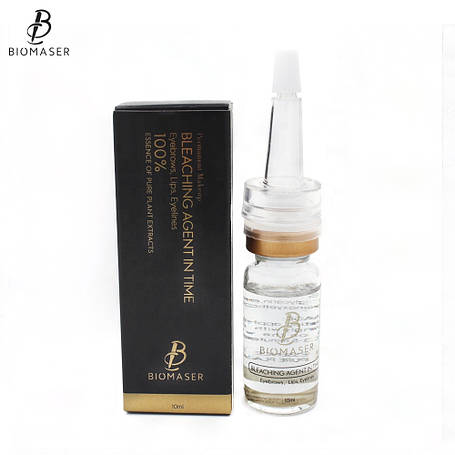 Фіксатор кольору для ліній брів Biomaser, 10 ml, фото 2