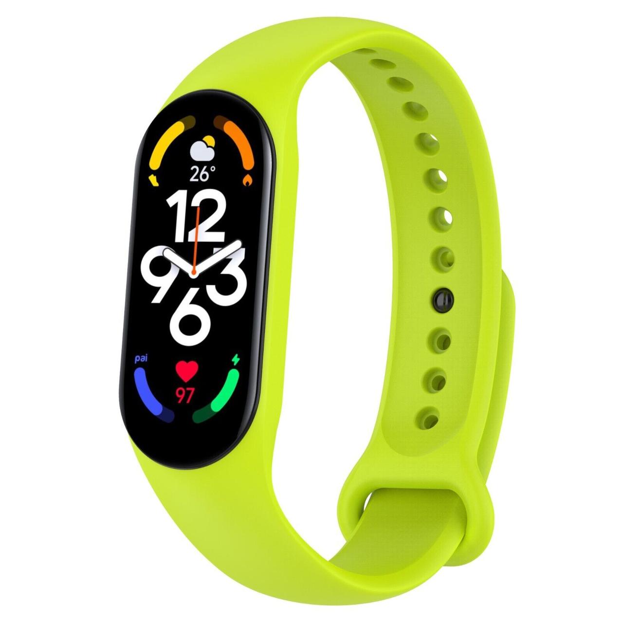 Ремінець Original Design для фітнес-браслета Xiaomi Mi Band 7, Light Green, фото 1