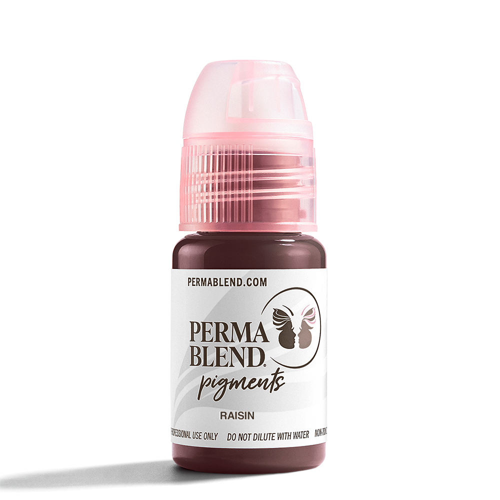 Пігмент для татуажу брів PERMA BLEND Raisin (USA), 15 мл