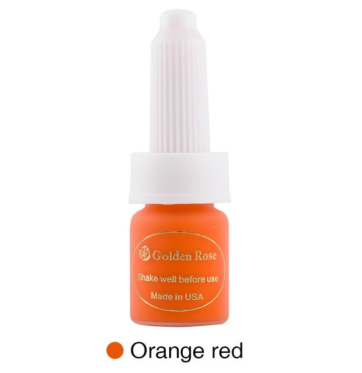 Пігмент для татуажу губ Golden Rose Red Orange, 15мл