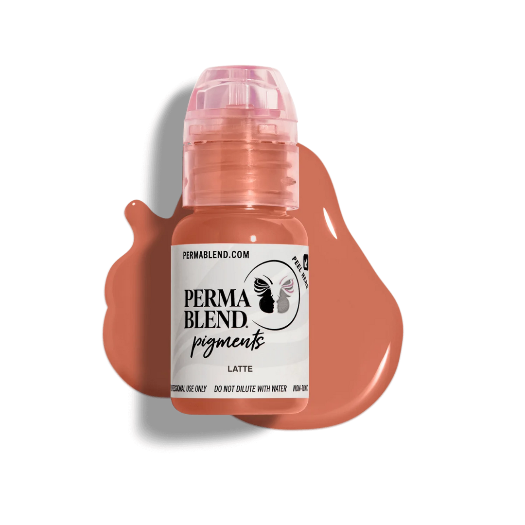 Пігмент для татуажу PERMA BLEND Latte (USA), 15 мл