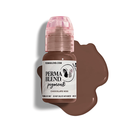 Пігмент для татуажу брів PERMA BLEND Chocolate Kiss (USA), 15 мл, фото 1