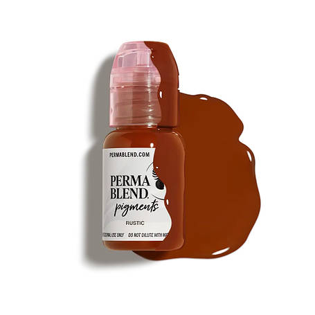 Пігмент для татуажу бровей PERMA BLEND Rustic (USA), 15 мл, фото 1