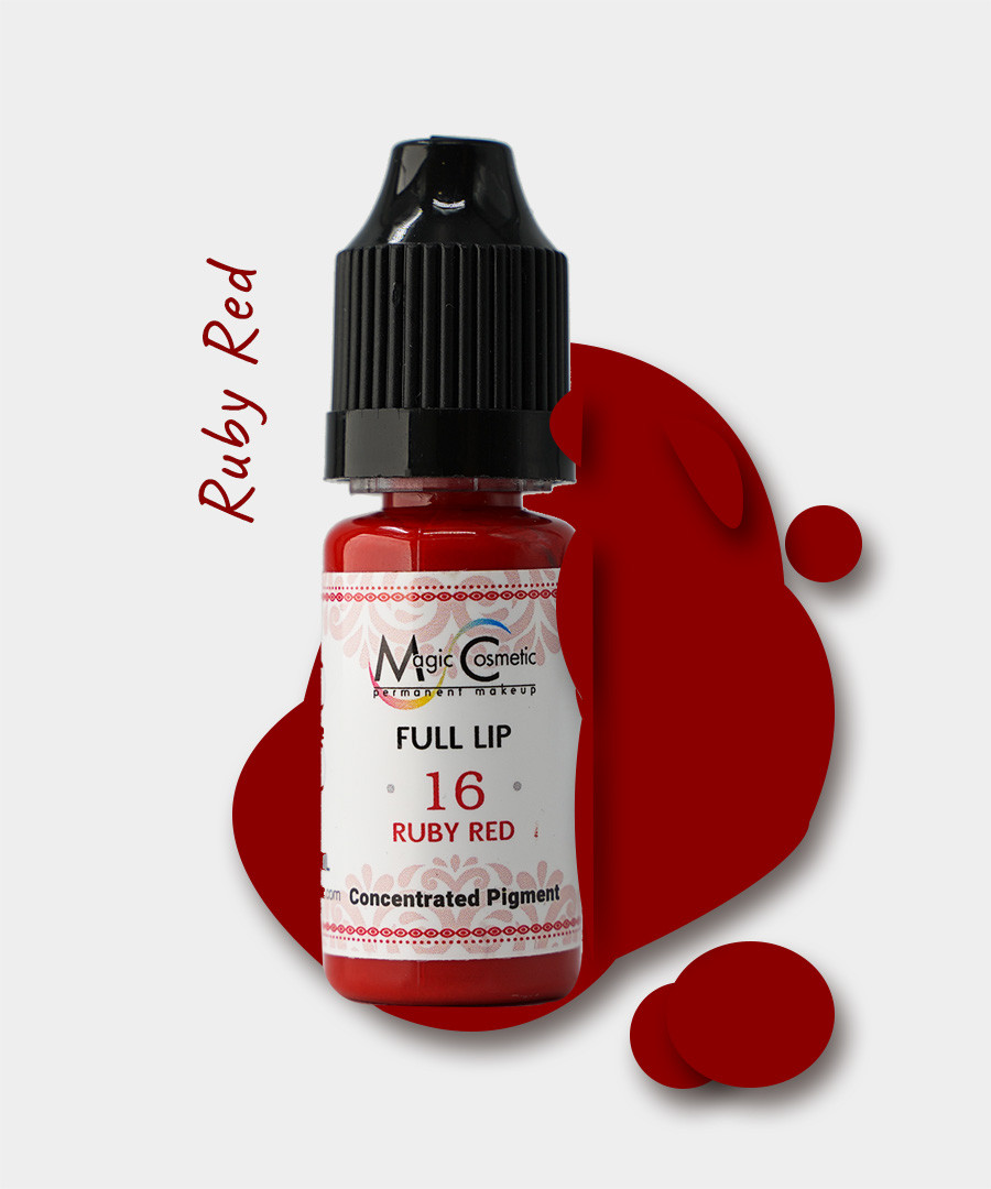 Пігмент Magic Cosmetic Ruby Red (Full Lip) #16, 10ml - фото 1 - id-p1179569587