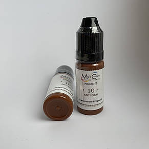 Пігмент для татуажу Magic Cosmetic Anti Gray #10, 10 мл, фото 3
