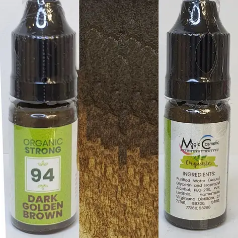 Пігмент Magic Cosmetic 96 Dark Brown, 10 ml, фото 1
