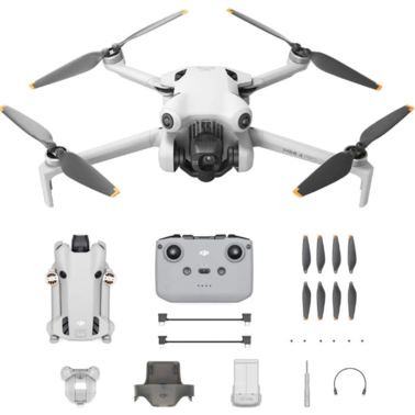 DJI Mini 4 Pro DJI RC-N2 CP.MA.00000731.01 Квадрокоптер час роботи 45 хвилин дальність польоту 4000 м