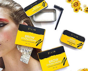 Мило для брів ZILIN Brow Styling Cream, 10 г, фото 4