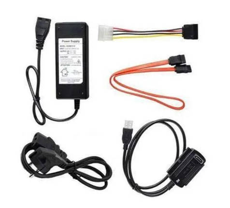 Перехідник USB SATA IDE 2.5/3.5 c блоком живлення, фото 1