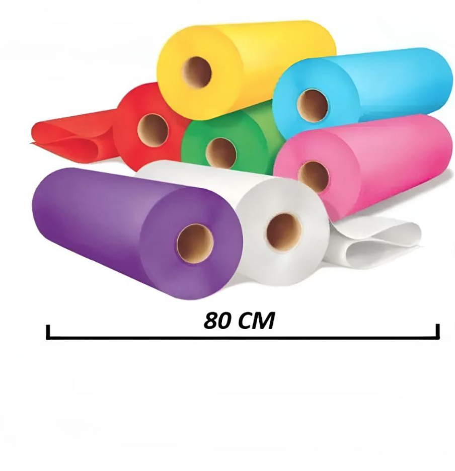 Простирадло одноразове спанбонд рулон 20 г 0,8*100 м біле, фото 1