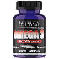 Omega 3 Ultimate Nutrition (90 капсул)