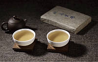 Шен Пуер зеленый чай «Исландский кирпич» 2008 года 250 грамм