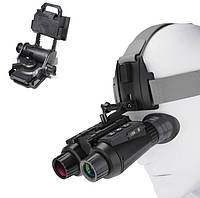 Тактический бинокль ночного видения NV8300 Super Light HD до 300 м + крепление FMA L4G24 на шлем + карта 64Гб