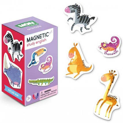 Гра на магнітах DoDo Звірі 200205 10 деталей ID 4485026, фото 2