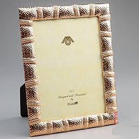 Металева рамка "Бусинки" 17х22 см