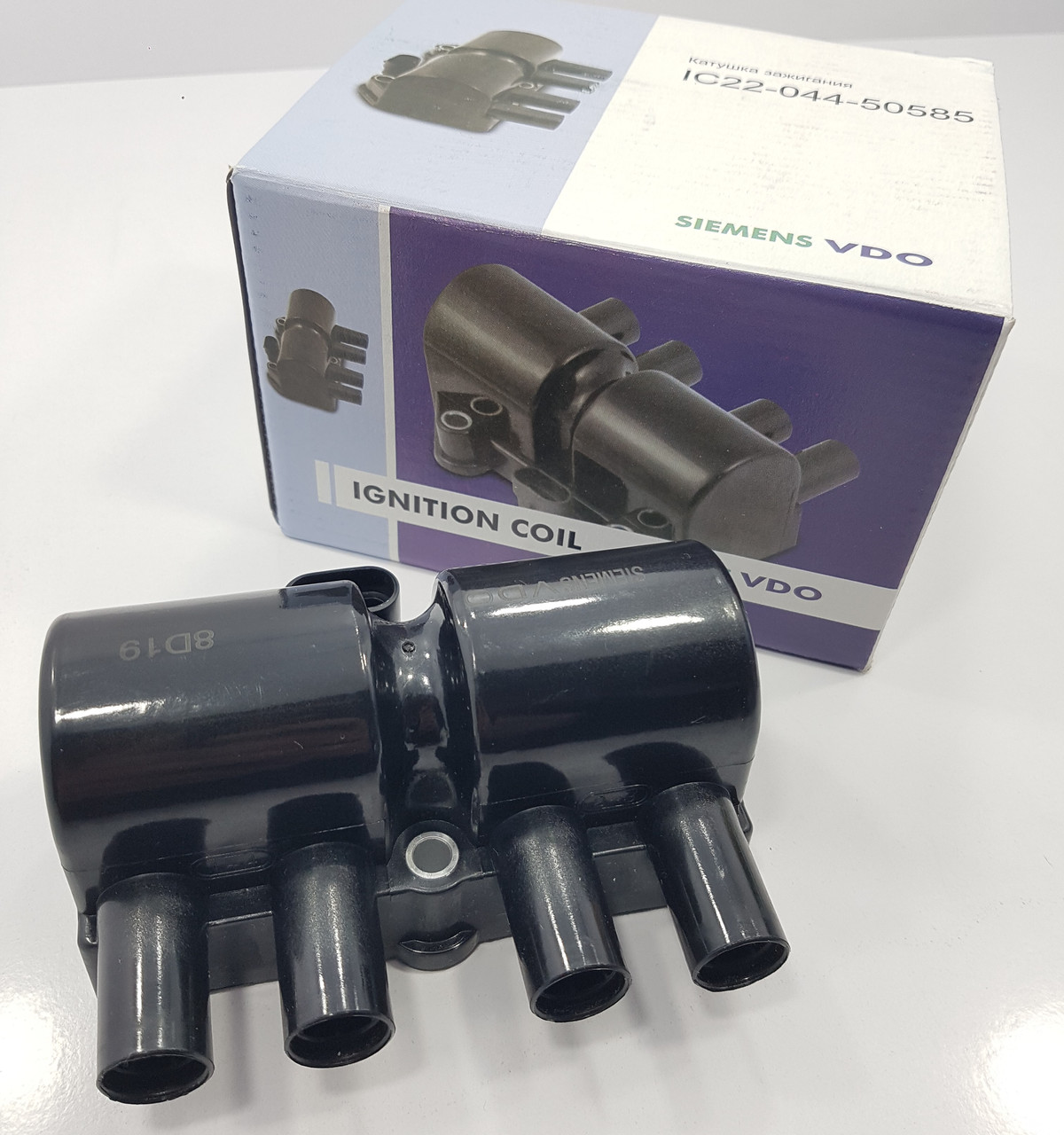 Катушка зажигания (4 контакта) Ланос SIEMENS VDO, фото 1