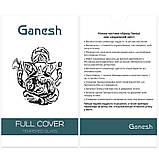 Захисне скло Ganesh (Full Cover) для Apple iPhone 14 Pro (6.1") Чорний, фото 5