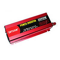12v в 220v інвертор чиста синусоїда 2600W перетворювач напруги з LCD дисплеєм Power Inverter, фото 3