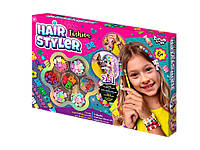 Набор для креативного творчества "Hair Styler. Fashion" 2в1 | Danko Toys (HS-01-02)