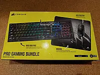 Игровой набор клавиатура Corsair K60 RGB PRO, мышь Corsair M55 RGB PRO, коврик Corsair M300
