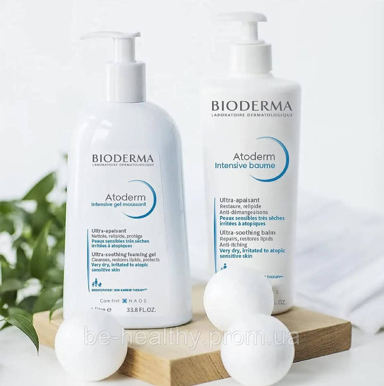 Интенсивный ультра-успокаивающий гель-пенка Биодерма Атодерм Bioderma Atoderm Intensive Gel Moussant, 500 мл - фото 5 - id-p2022301426