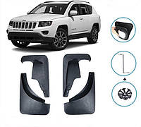 Брызговики для Jeep Compass 2011+ болотники бризговики