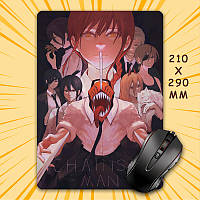 Килимок для мишки А4 - 210x290 мм Chainsaw Man 001