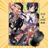 Килимок для мишки А4 - 210x290 мм Chainsaw Man 004
