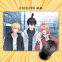 Килимок для мишки А4 - 210x290 мм Chainsaw Man 014