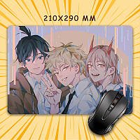 Килимок для мишки А4 - 210x290 мм Chainsaw Man 015