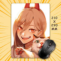 Килимок для мишки А4 - 210x290 мм Chainsaw Man 016