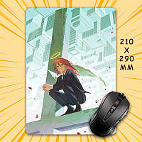 Килимок для мишки А4 - 210x290 мм Chainsaw Man 019