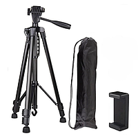 Штатив Універсальний для телефона та камери Tripod 3366 висота 0,50 1,40 см