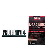 L-Аргинин Force Factor L Arginine 3000mg 150caps аминокислота для спортсменов