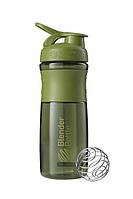 Спортивная бутылка-шейкер BlenderBottle SportMixer 28oz/820ml Moss Green (ORIGINAL) лучшая цена с быстрой