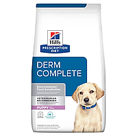 Hill's Prescription Diet Derm Complete Puppy корм для цуценят при харчовій алергії та дерматиті 12 кг