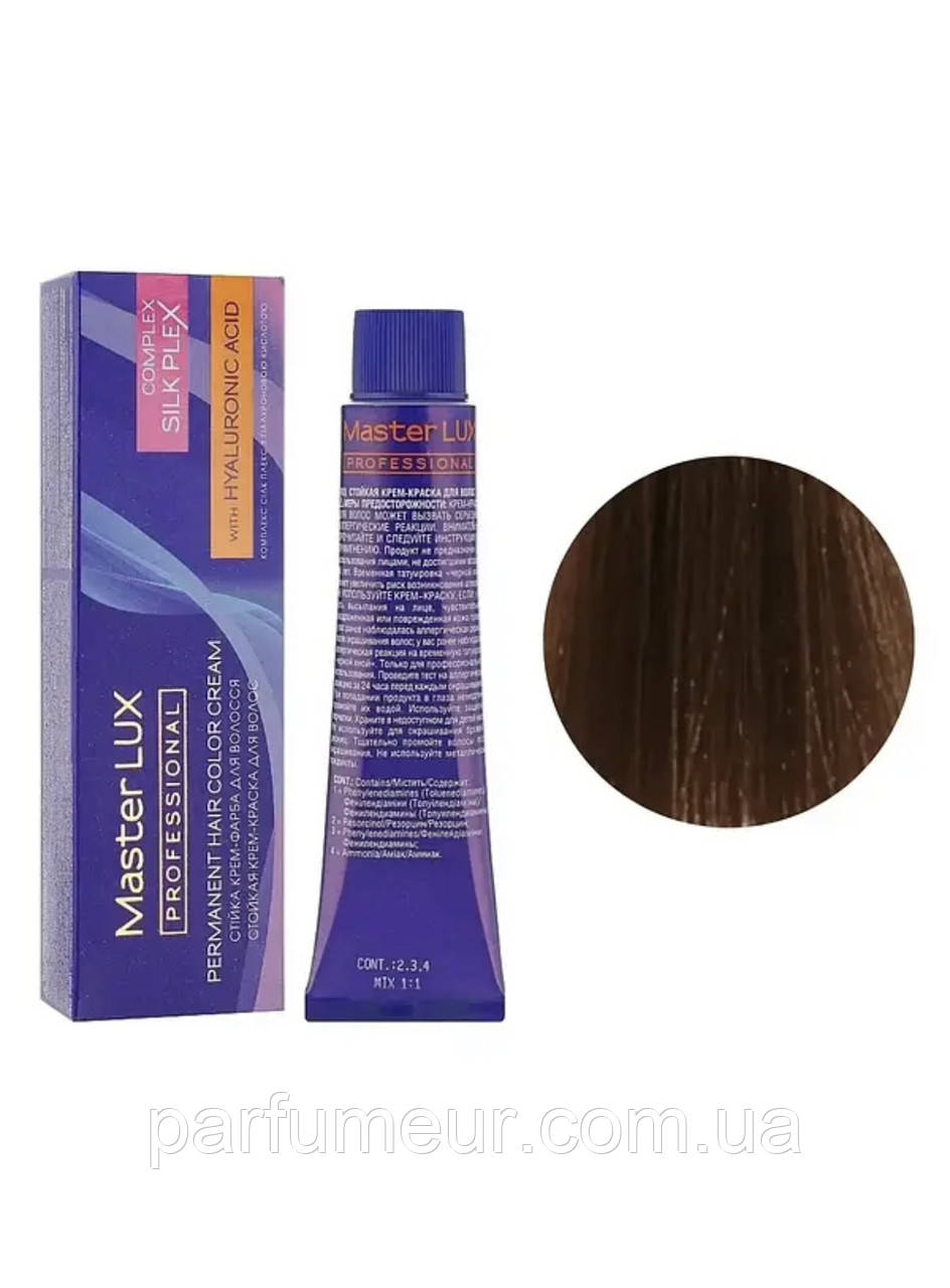 Master Lux фарба для волосся 5.34 Світлий шатен золотисто-мідний 60 мл, фото 1