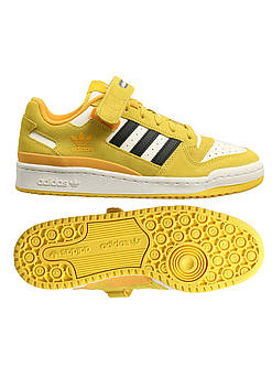 Кросівки чоловічі Adidas Forum Low Yellow/White