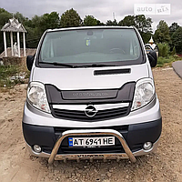 Мухобойка Opel Vivaro I 2001-2014 короткая широкая AV-Tuning