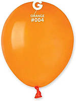 Кулі повітряні помаранчеві 5"(13 см) пастель Gemar A50-004