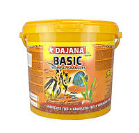 Корм Dajana Tropical Granules Basic 5 L./2600 г. Корм для рыб гранулированный, подходит для кормления дискусов