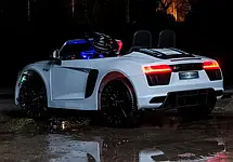 Дитячий електромобіль машина Audi R8 Spyder M 3449EBLR-1 (MP3, SD, USB, мотори 2x35W, акум.12V7AH), фото 6